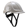 Каска PG54WHR Portwest АБС-пластик, без вентиляции, храповик, ФЛУОРЕСЦЕНТНАЯ, белая