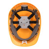 Каска PW55YER Portwest АБС-пластик, с вентиляцией, храповик, с экраном, желтая