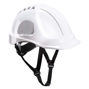 Каска PS55WHR Portwest АБС-пластик, с вентиляцией, храповик, цвет белый