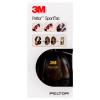 Наушники противошумные 3М MT16H210F-478-GN SportTac, зеленые/оранжевые