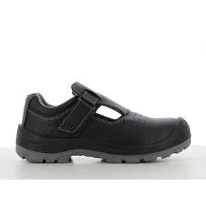Сандалии BESTSUN S1P Safety Jogger, кожанные, металлический подносок, на липучке