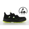 Сандалии Modulo S1 PS, SR, SC, FO Safety Jogger, ESD-антистатические, УНИСЕКС, черный