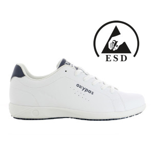 Туфли EVAN O1, ESD, SRC, Safety Jogger кожанные, цвет белый
