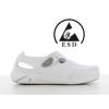 Туфли-сабо LINA OB, ESD, A, SRC, E Safety Jogger, верх Lorica, цвет белый