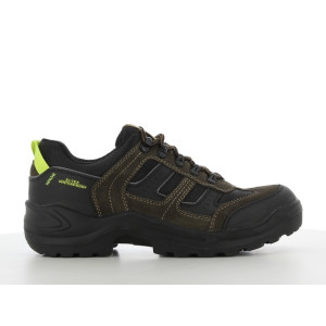 Кроссовки треккинговые Borneo Safety Jogger, водонепроницаемые, замша, хаки