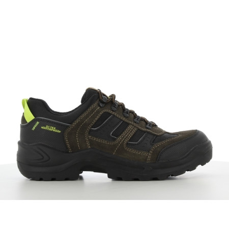 Кроссовки треккинговые Borneo KHA Safety Jogger, водонепроницаемые, замша, хаки