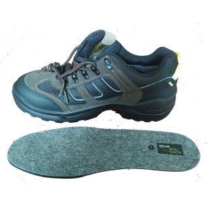 Кроссовки треккинговые Borneo Safety Jogger, водонепроницаемые, замша, хаки. Photo 3