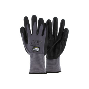 Перчатки полиэстер+нитрил AllFlexDot Safety Jogger