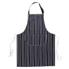 Фартук с нагрудником S855NAR Portwest для мясника с карманом, 100% хлопок, цвет темно-синий